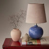 Ceramic Ball Table Lamp - Blue - RhoolLampBungalow DKCeramic Ball Table Lamp - Blue