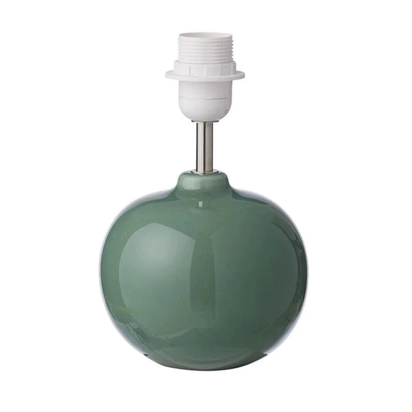 Ceramic Ball Table Lamp - Green - RhoolLampBungalow DKCeramic Ball Table Lamp - Green