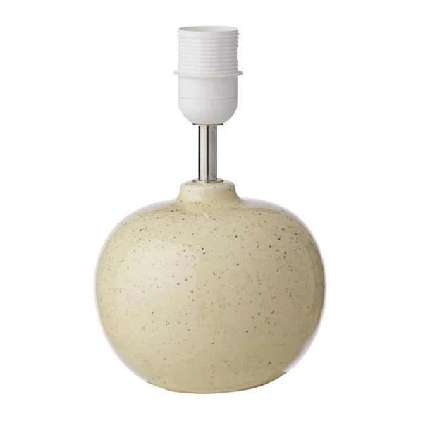 Ceramic Ball Table Lamp - Vanilla - RhoolLampBungalow DKCeramic Ball Table Lamp - Vanilla