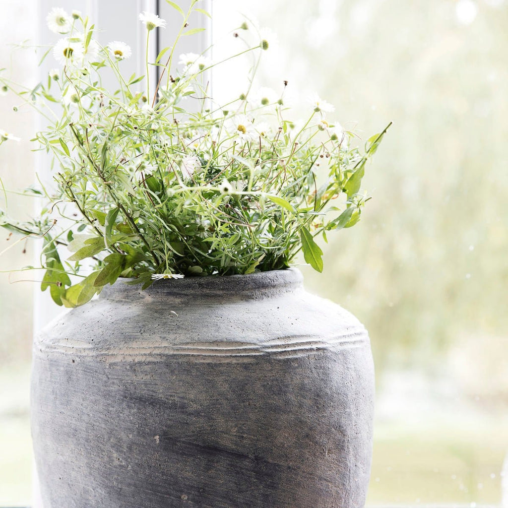 Dark Grey Rustic Vase - RhoolVaseHouse DoctorHouse Doctor Vase Dark Grey Rustic Vase 5707644509641