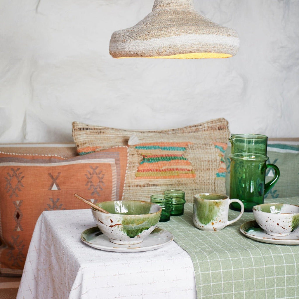 Green and White Mug - RhoolCoffee & Tea CupsMadam StoltzGreen and White Mug