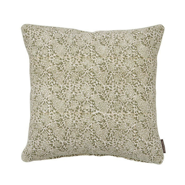 Hand Block Printed Cushion Cover - RhoolCushionBungalow DKHand Block Printed Cushion Cover