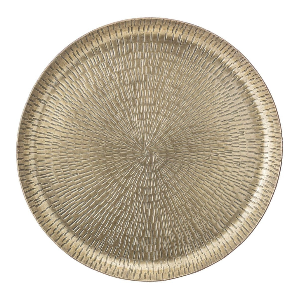 Hand Finished Brass Coloured Decorative Tray - RhoolTrayBloomingvilleBloomingville Tray Hand Finished Brass Coloured Decorative Tray 5711173235995
