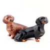 Hand Painted Salt and Pepper Set - Dachshund - RhoolSalt and Pepper ShakerQuailHand Painted Salt and Pepper Set - Dachshund