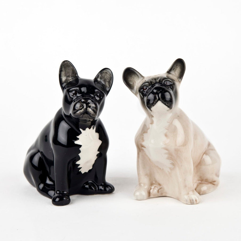 Hand Painted Salt and Pepper Set - French Bulldog - RhoolSalt and Pepper ShakerQuailHand Painted Salt and Pepper Set - French Bulldog