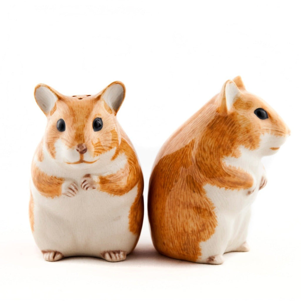 Hand Painted Salt and Pepper Set - Hamster - RhoolSalt and Pepper ShakerQuailHand Painted Salt and Pepper Set - Hamster