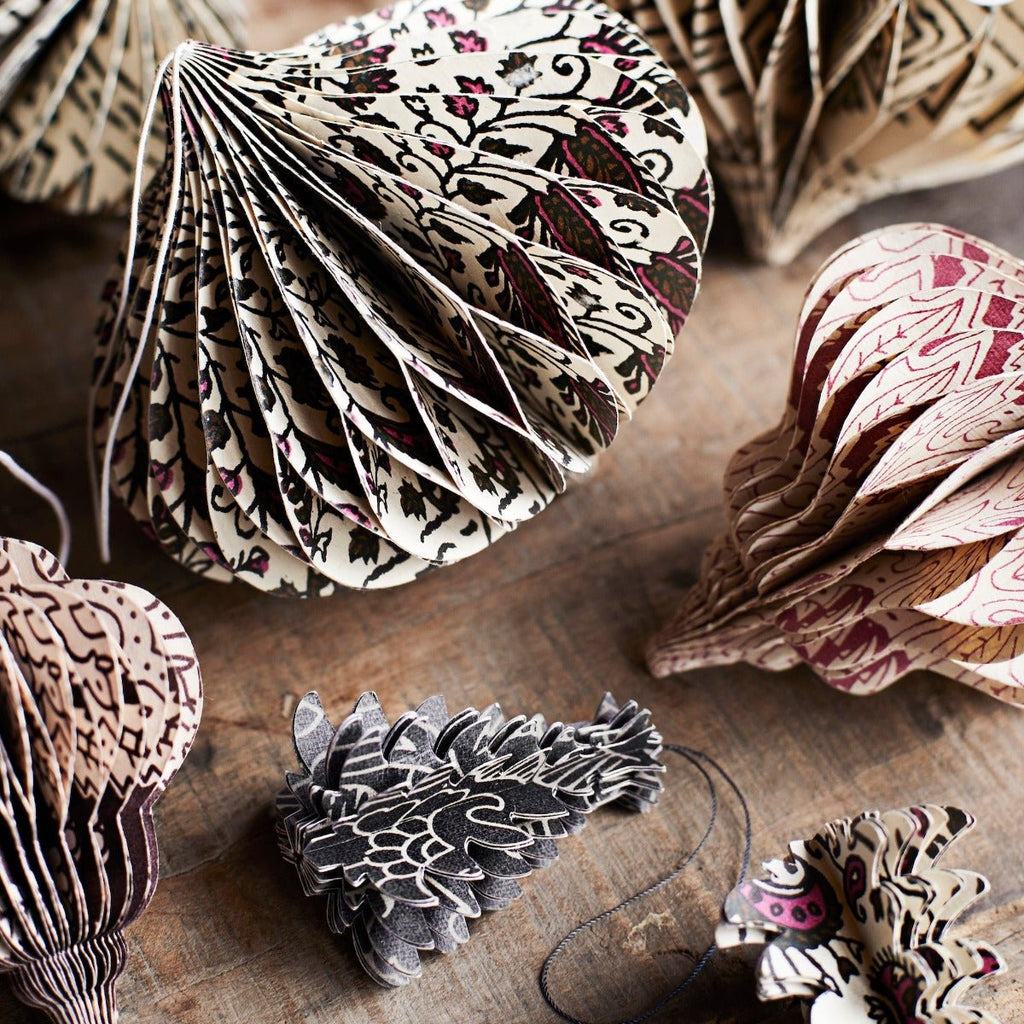Honeycomb Christmas Tree Bauble - RhoolBaubleMadam StoltzHoneycomb Christmas Tree Bauble