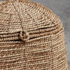 House Doctor Baskets Woven Seagrass Basket with Lid 5707644711907