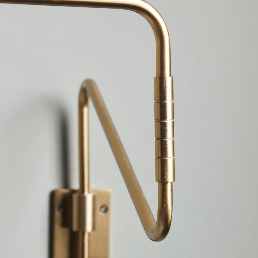 Swing Brass Wall Light Rhool