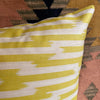 Ikat Cotton Cushion Cover Yellow - RhoolCushionIkat CushionsIkat Cotton Cushion Cover Yellow