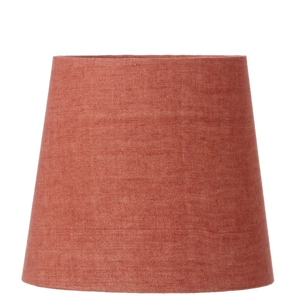 Linen Lampshade Rust - RhoolLamp ShadesBungalow DKLinen Lampshade Rust