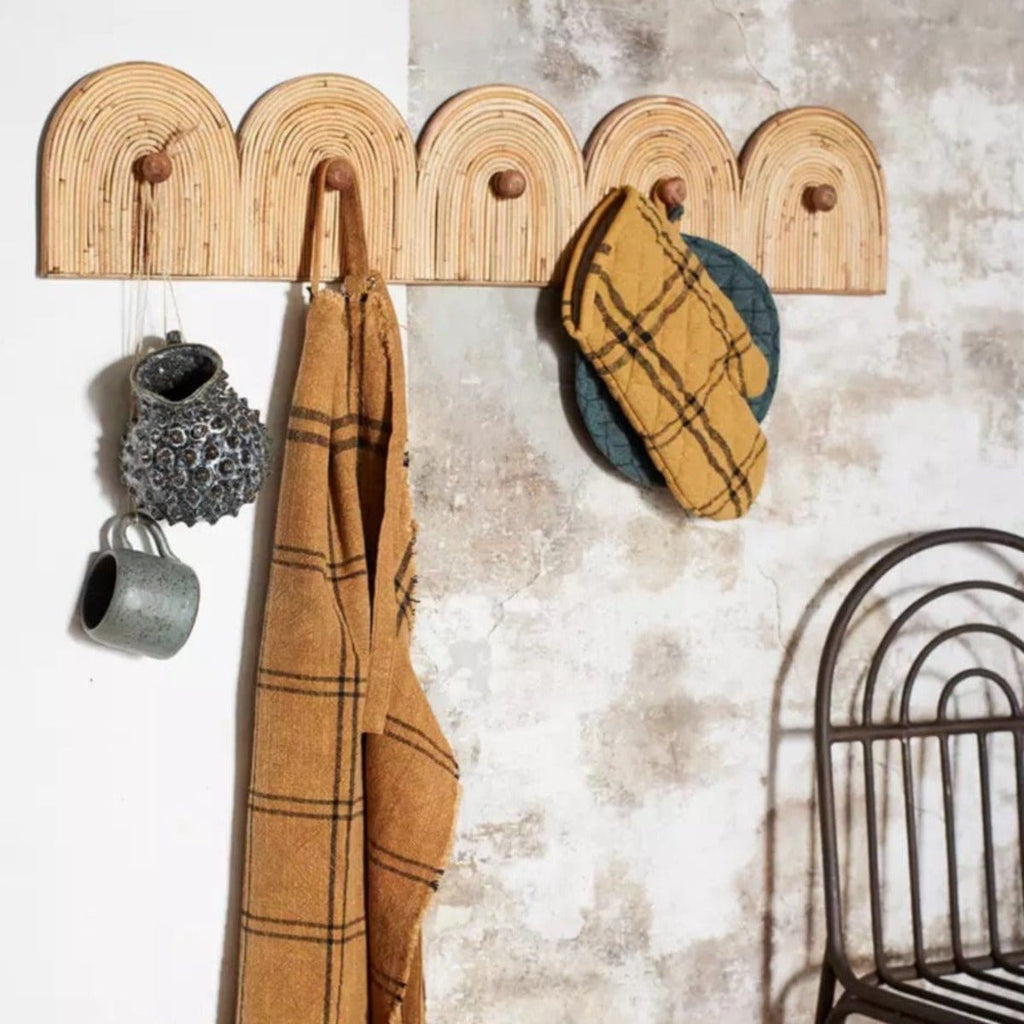 Madam Stoltz Coat Hook Rattan Coat Hook 2500555844992