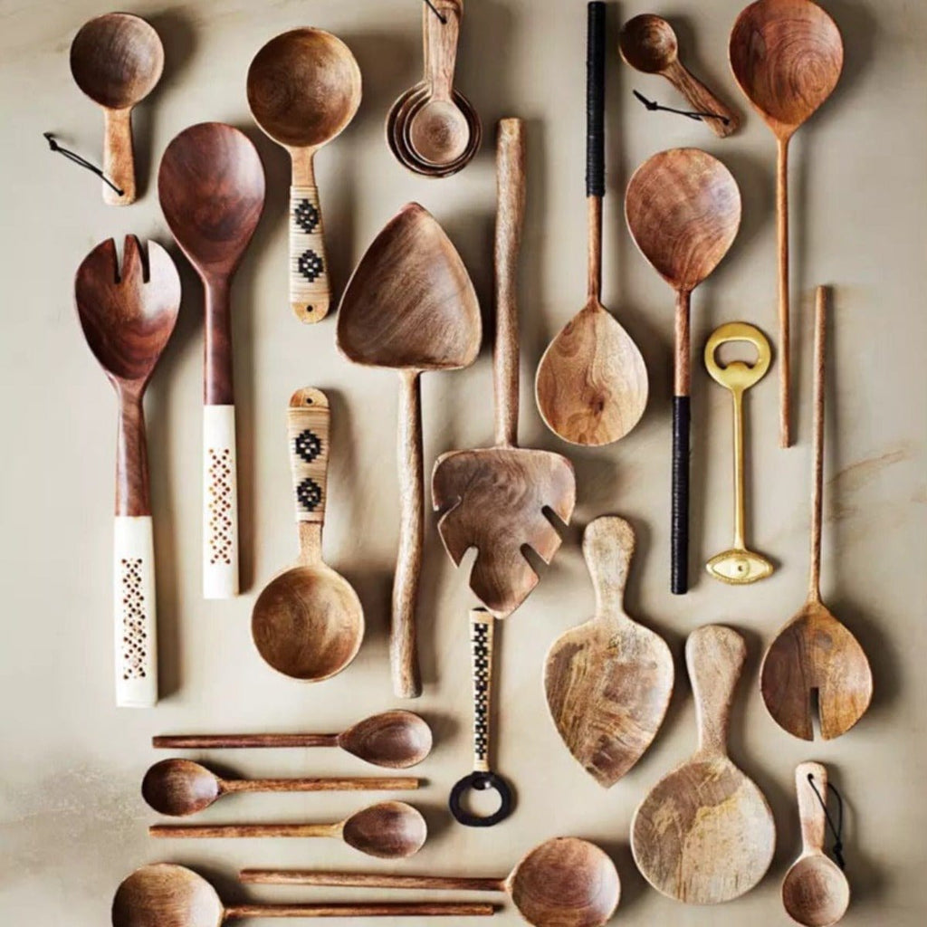 Madam Stoltz Salad Servers Wooden Salad Servers 2500461616584