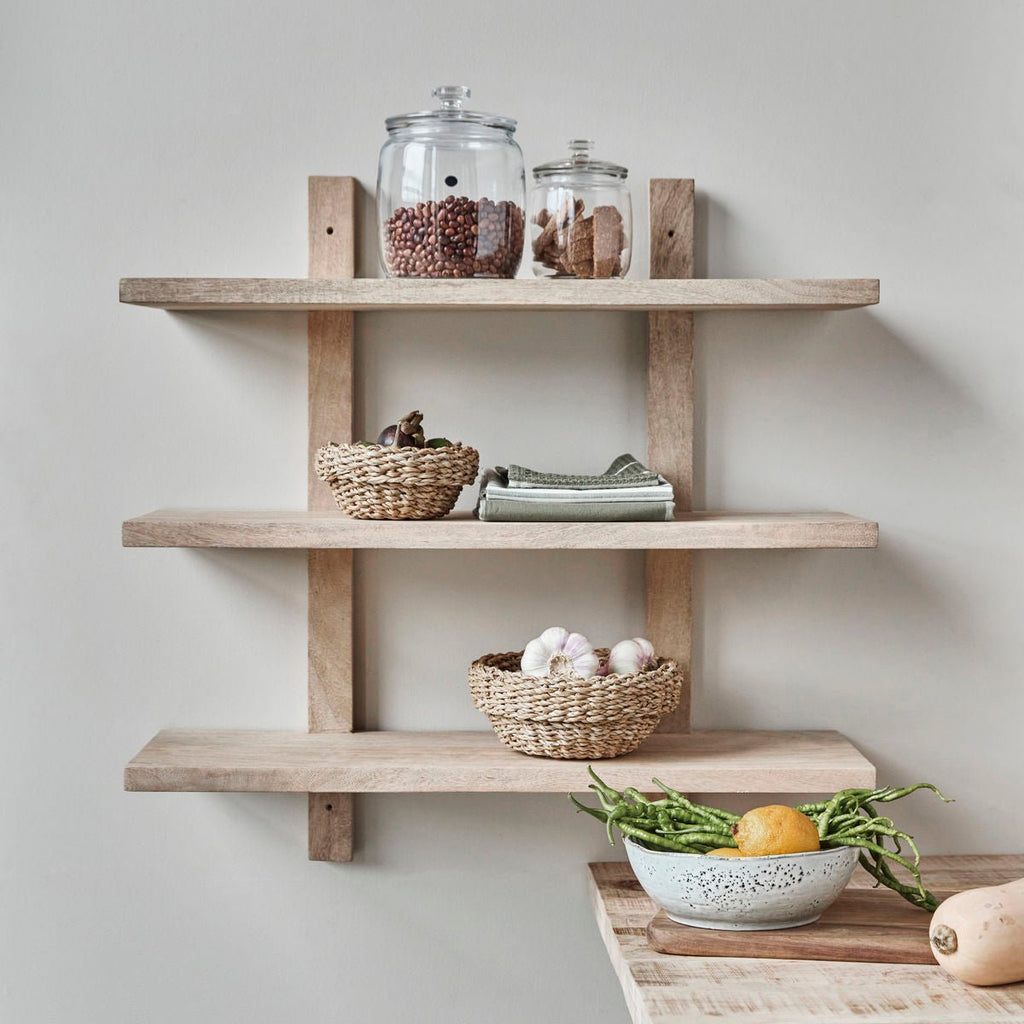 Mango Wood Open Shelves - RhoolShelfHouse DoctorMango Wood Open Shelves