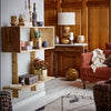 Mango Wood Table Lamp and Shade - RhoolLampBloomingvilleMango Wood Table Lamp and Shade