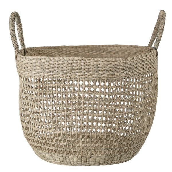 Natural Woven Seagrass Basket - RhoolBasketsBloomingvilleBloomingville Baskets Natural Woven Seagrass Basket 5711173187928