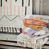 Orange Tufted Cotton Runner - RhoolRugMadam StoltzMadam Stoltz Rug Orange Tufted Cotton Runner 2500455397826