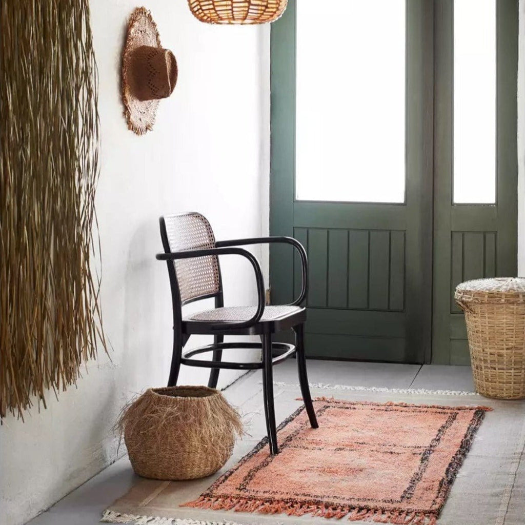 Orange Tufted Cotton Runner - RhoolRugMadam StoltzMadam Stoltz Rug Orange Tufted Cotton Runner 2500455397826