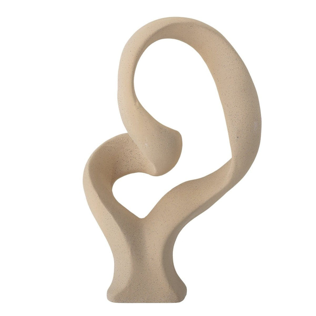 Organic Deco Stoneware Swirl Sculpture - RhoolOrnamentBloomingvilleBloomingville Ornament Organic Deco Stoneware Swirl Sculpture 5711173250028