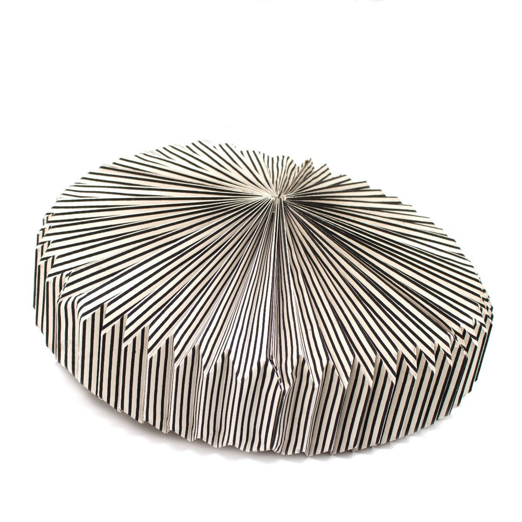 Origami Paper Lamp Shade - Black and White Saucer - RhoolLamp ShadesAARVENOrigami Paper Lamp Shade - Black and White Saucer