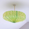 Origami Paper Lamp Shade - Green Wiggle Saucer - RhoolLamp ShadesAARVENOrigami Paper Lamp Shade - Green Wiggle Saucer