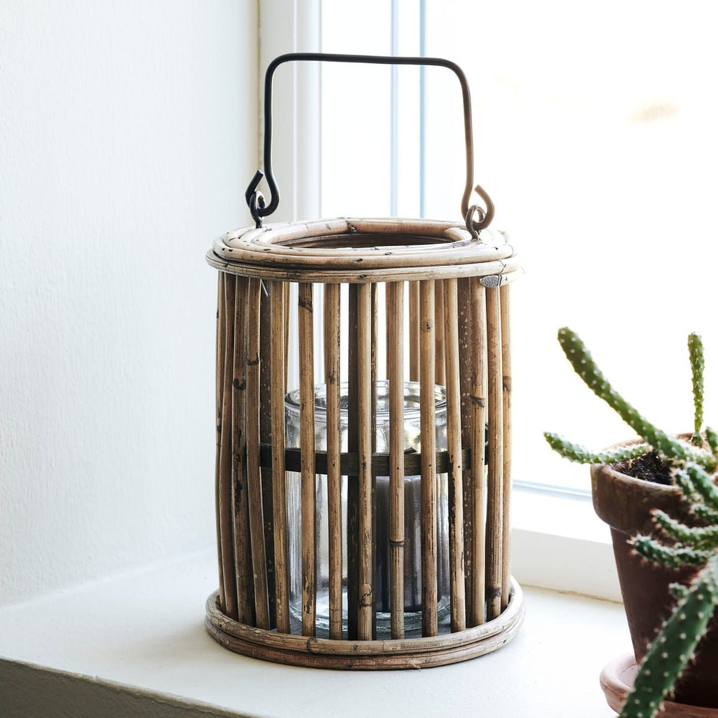 Ova Rattan Lantern - RhoolHouse DoctorOva Rattan Lantern