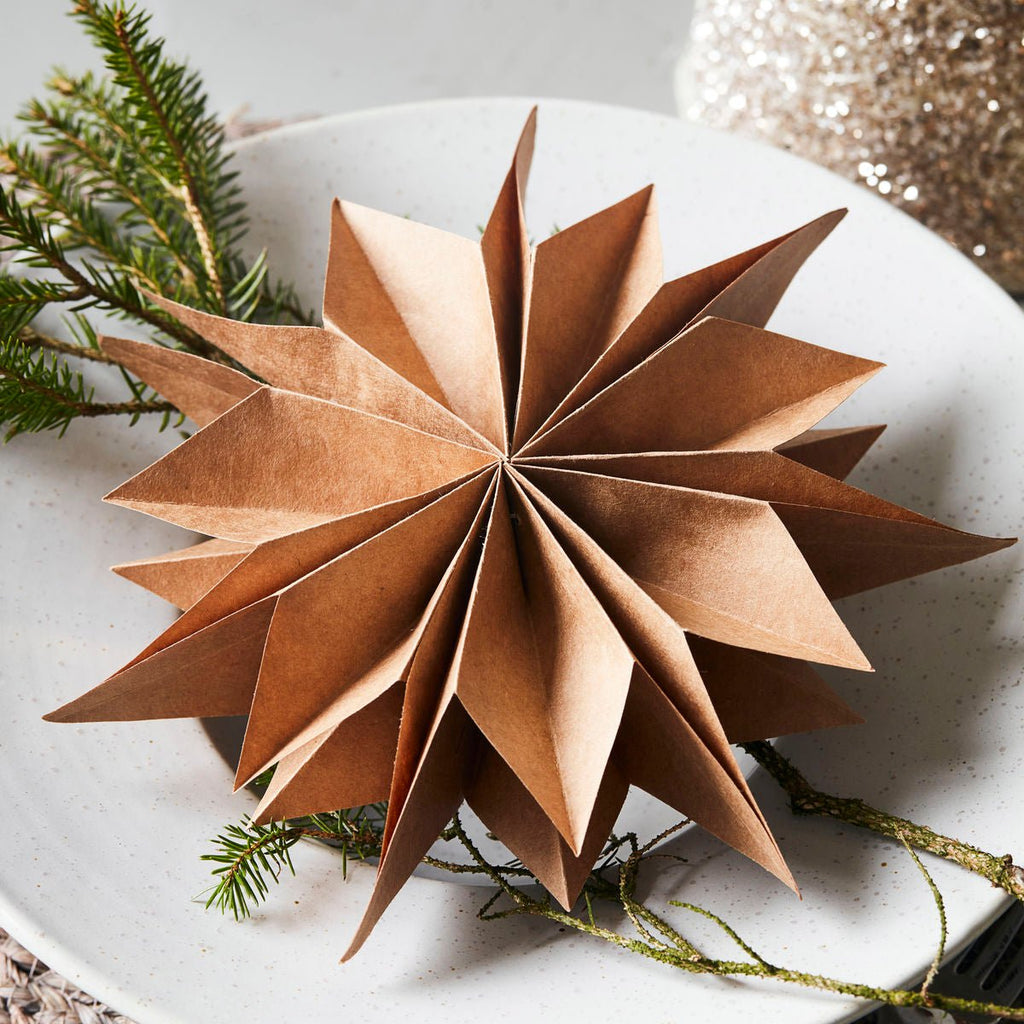 Paper Star Decoration - RhoolHoliday OrnamentsHouse DoctorPaper Star Decoration