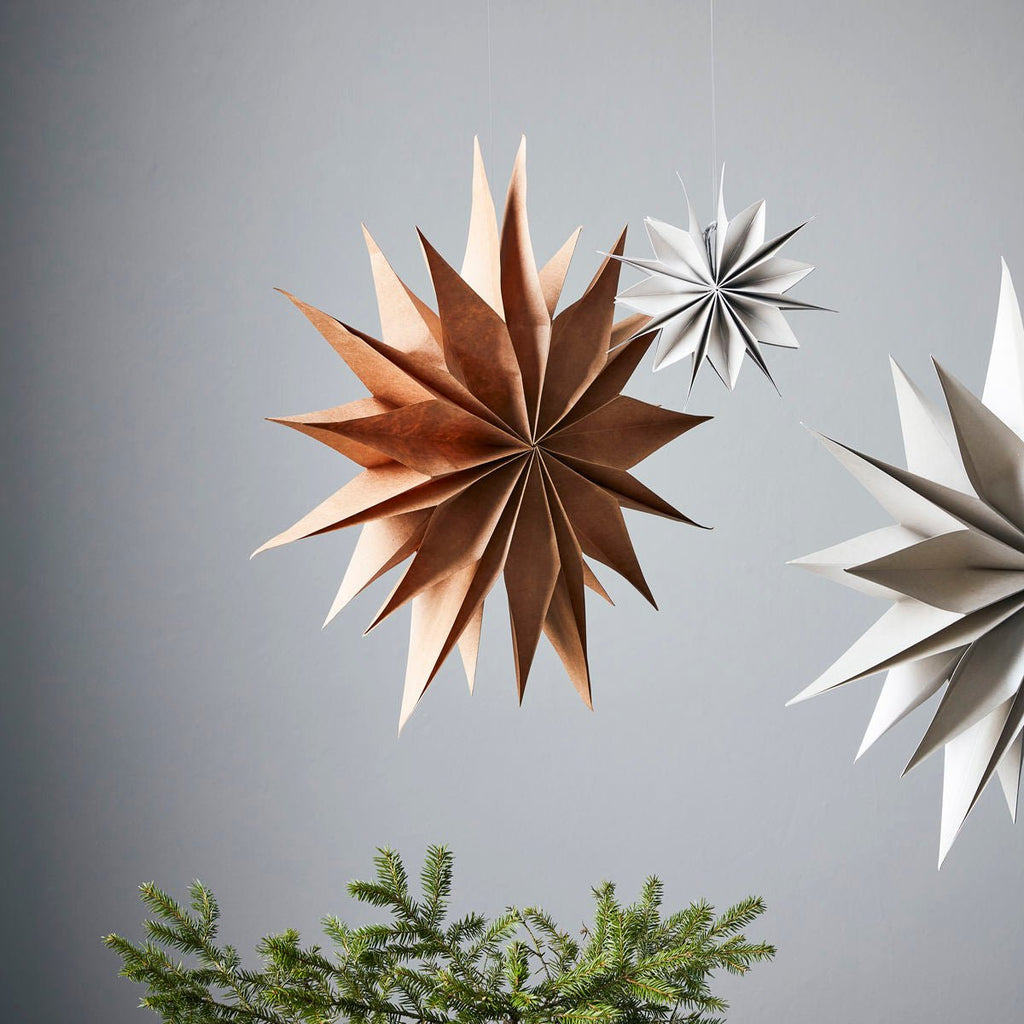 Paper Star Decoration - RhoolHoliday OrnamentsHouse DoctorPaper Star Decoration