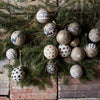 Papier Mache Christmas Bauble - RhoolBaubleMadam StoltzPapier Mache Christmas Bauble
