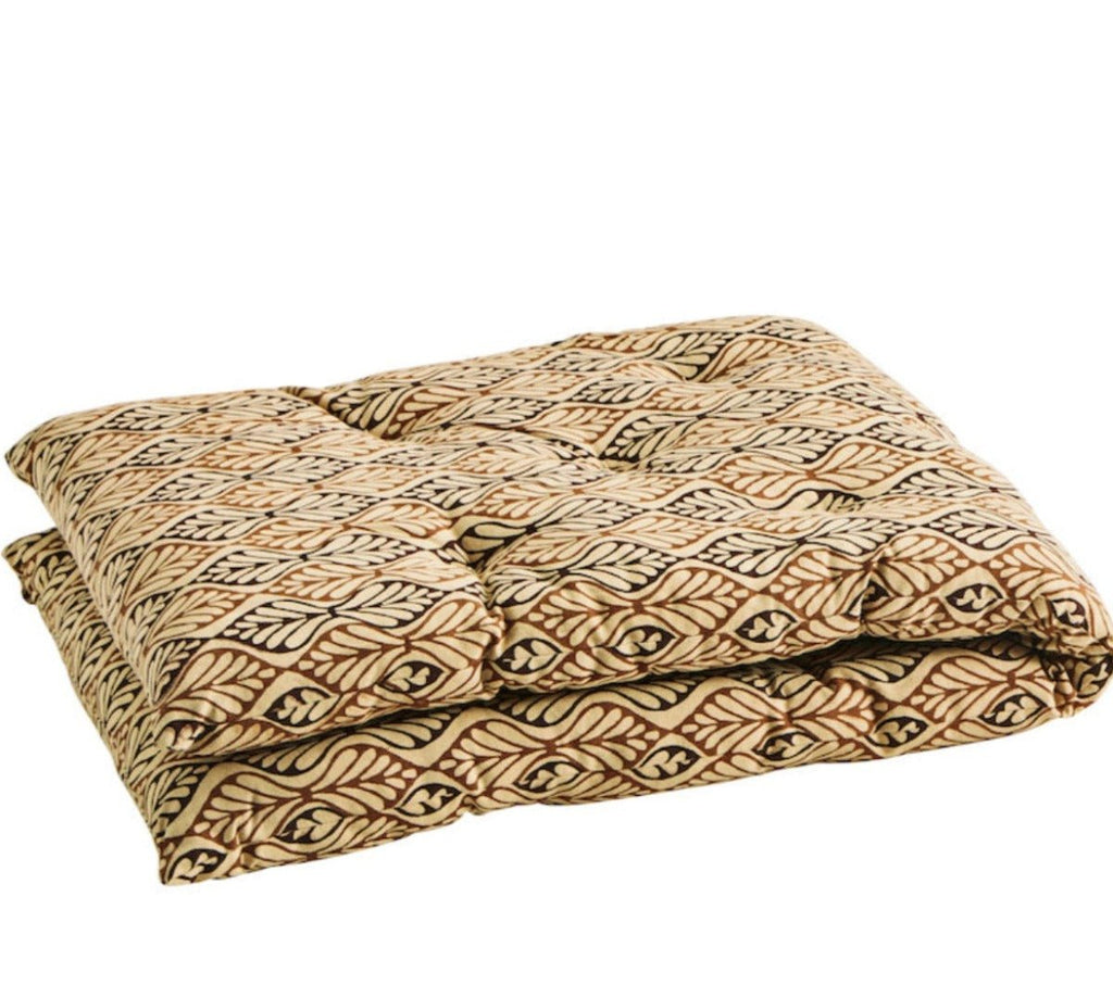 Patterned Cotton Bench Mattress - RhoolMattressMadam StoltzPatterned Cotton Bench Mattress