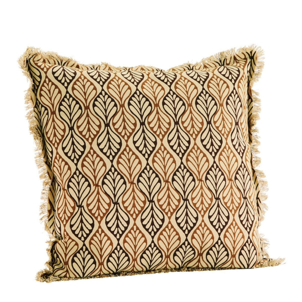 Patterned Cotton Cushion Cover - RhoolCushionMadam StoltzPatterned Cotton Cushion Cover