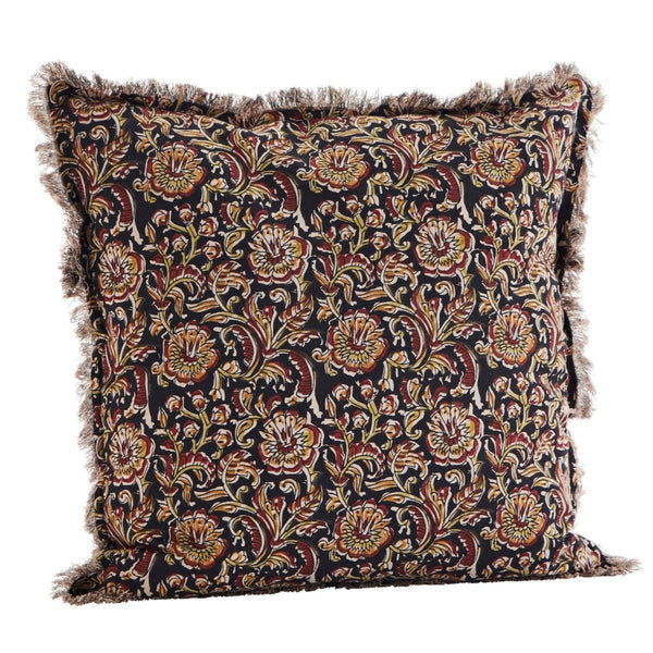 Patterned Cotton Cushion Cover - RhoolCushionMadam StoltzPatterned Cotton Cushion Cover
