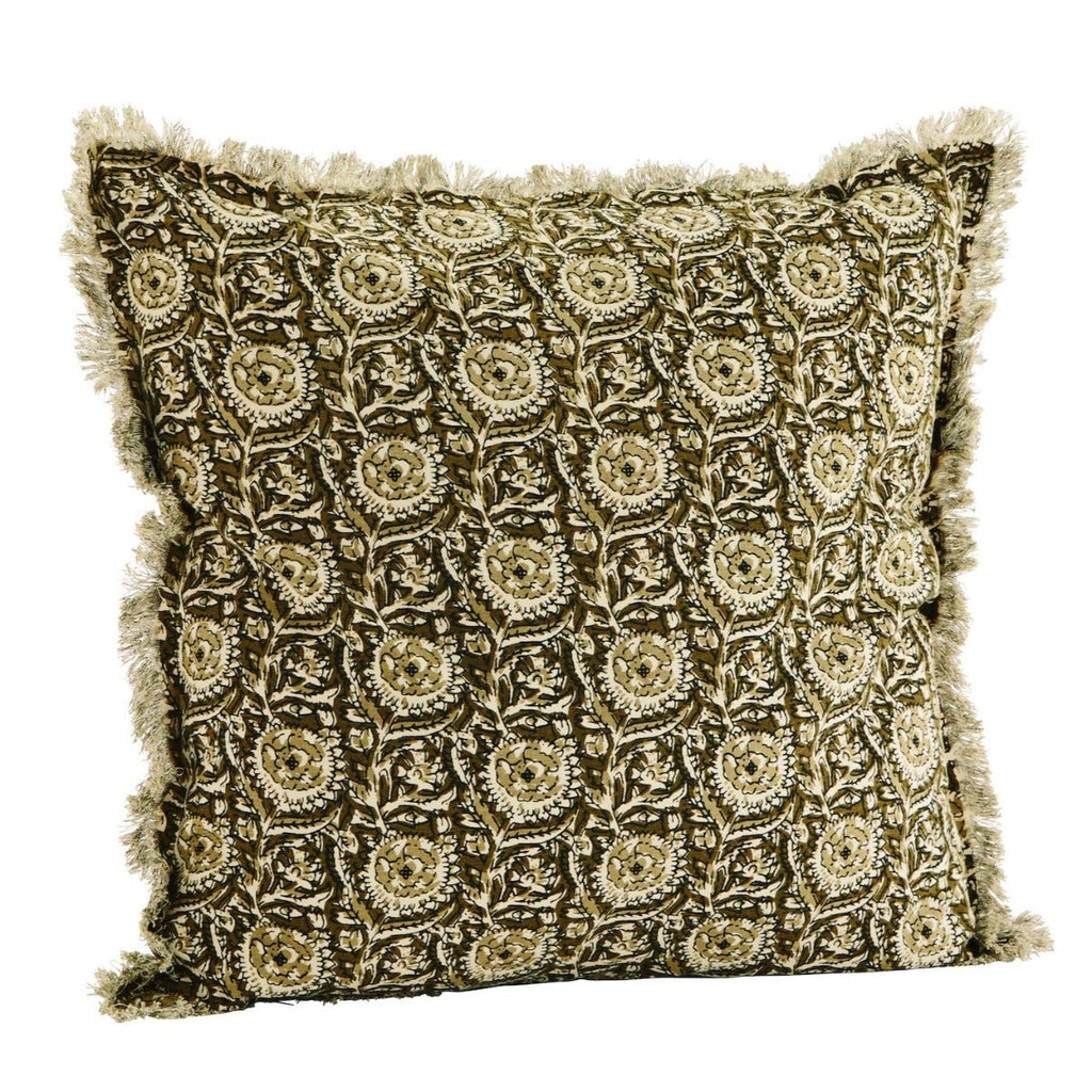 Patterned Cotton Cushion Cover - RhoolCushionMadam StoltzPatterned Cotton Cushion Cover