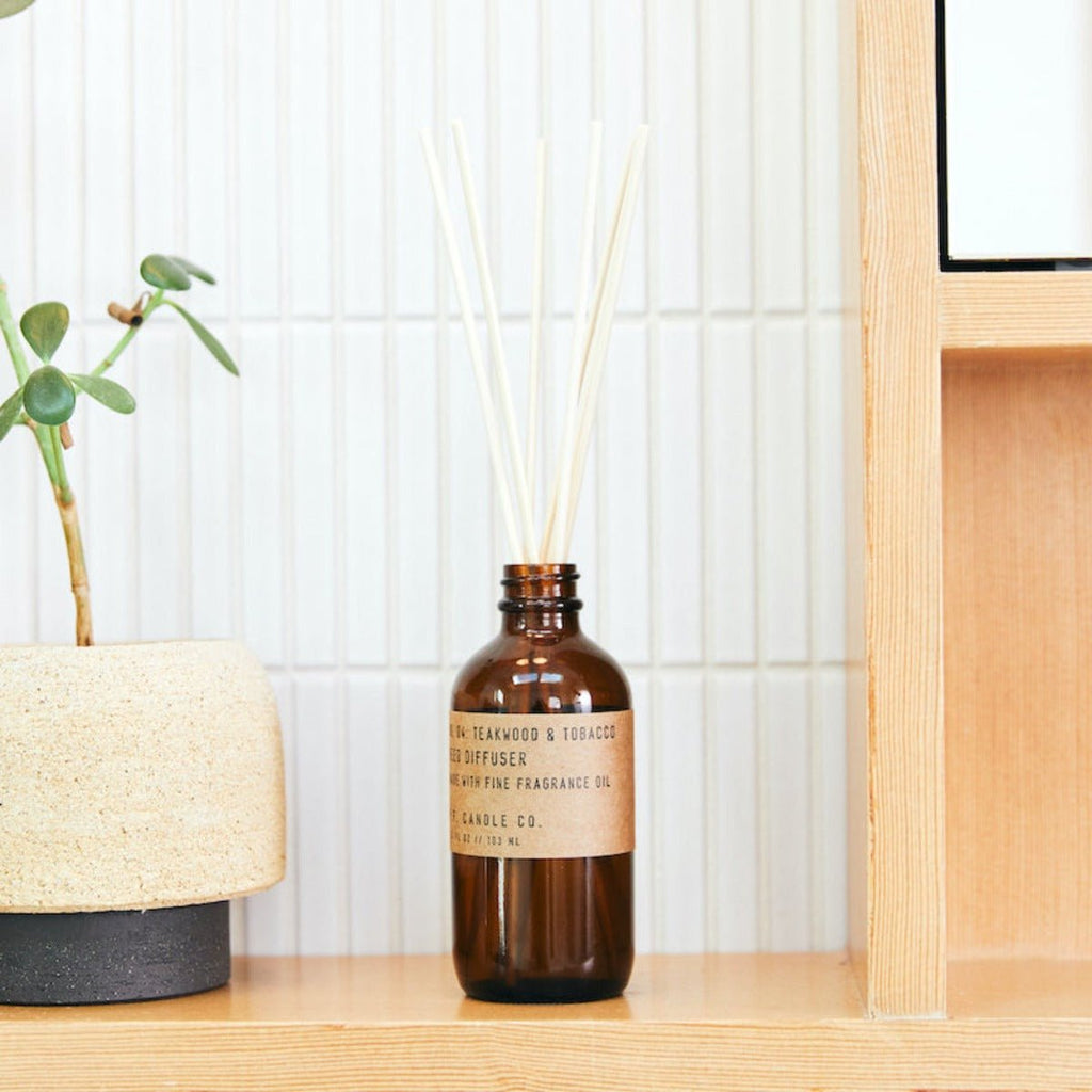 P.F Reed Diffuser -Teakwood and Tobacco – Rhool