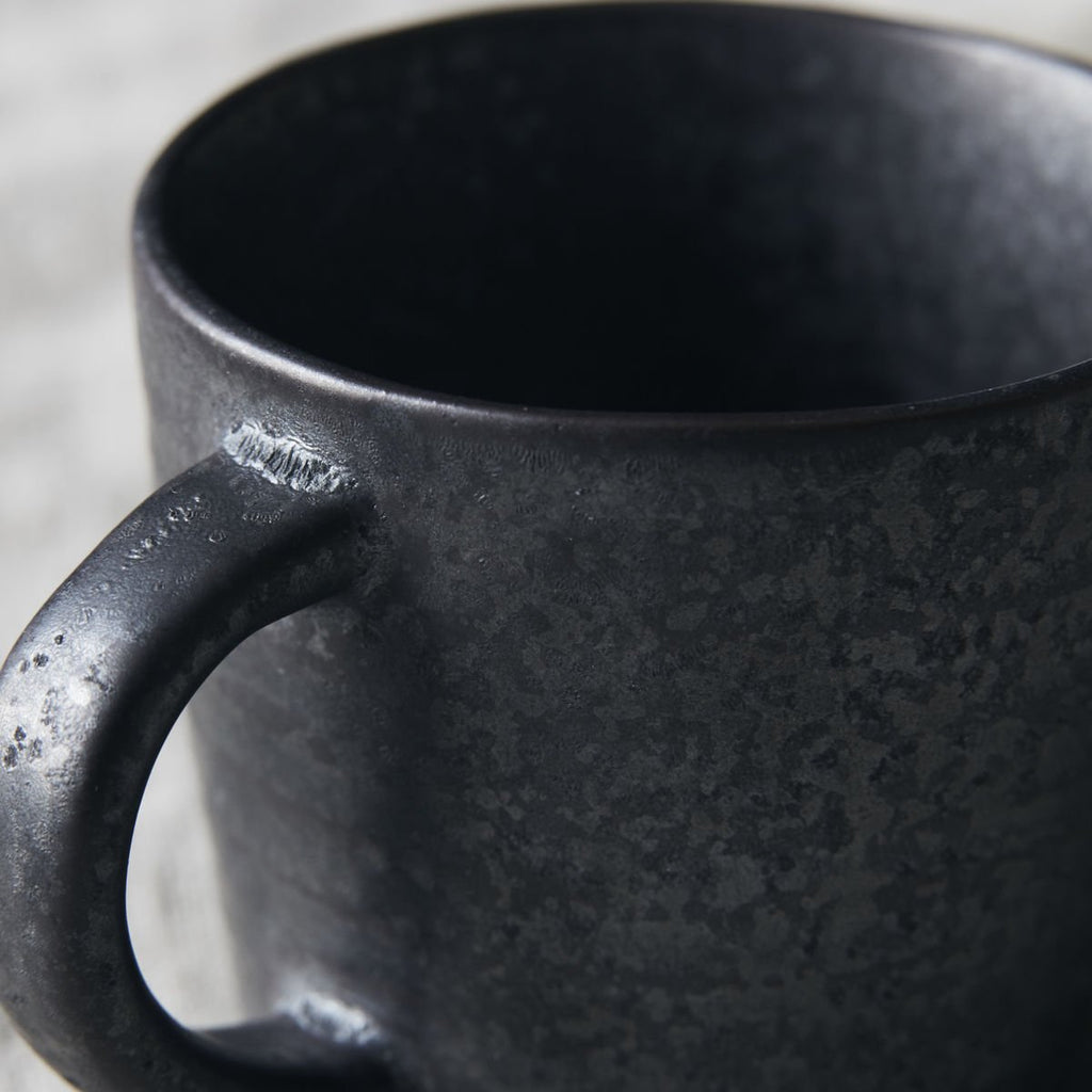 Pion Speckled Black Espresso Cup - Rhoolespresso cupHouse DoctorPion Speckled Black Espresso Cup