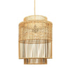 Rattan Pendant Lampshade Cylinder - RhoolCeiling Light FixturesBazar BizarRattan Pendant Lampshade Cylinder