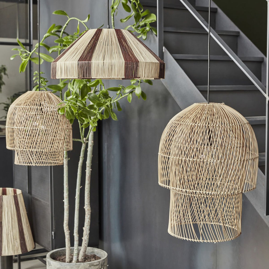 Rattan Pendant Lampshade - RhoolLamp ShadesHouse DoctorRattan Pendant Lampshade