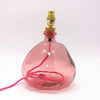 Recycled Pink Glass Lamp - RhoolLampsJarapaJarapa Lamps Recycled Pink Glass Lamp