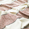 Recycled Red Striped Cotton Throw - RhoolThrowMadam StoltzRecycled Red Striped Cotton Throw