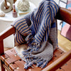 Recycled Soft Cotton Throw - Blue - RhoolThrowBloomingvilleRecycled Soft Cotton Throw - Blue