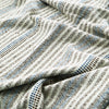Recycled Striped Cotton Throw - RhoolThrowMadam StoltzRecycled Striped Cotton Throw