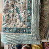 Reversible Block Print Cotton Quilt - RhoolQuiltBlock Print QuiltReversible Block Print Cotton Quilt