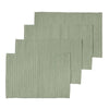 Set of Four Cotton Placemats - Green - RhoolPlacematBungalow DKSet of Four Cotton Placemats - Green