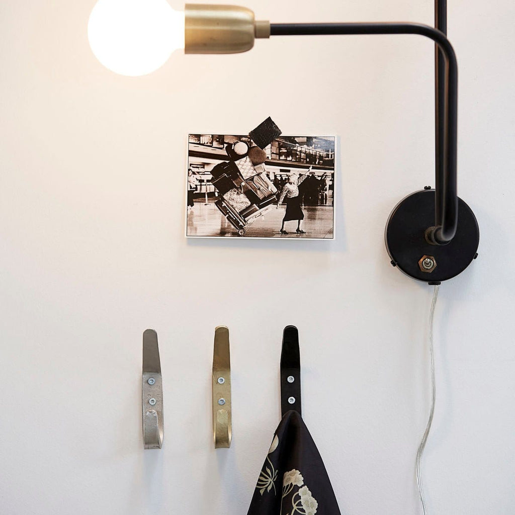 Silver Coat Hook - RhoolCoat HookHouse DoctorHouse Doctor Coat Hook Silver Coat Hook 5707644449183