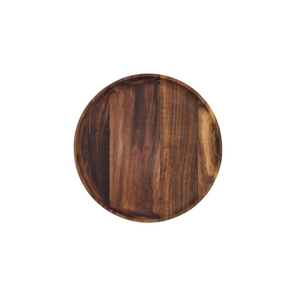 Small Round Wooden Tray – Rhool - Main Image
