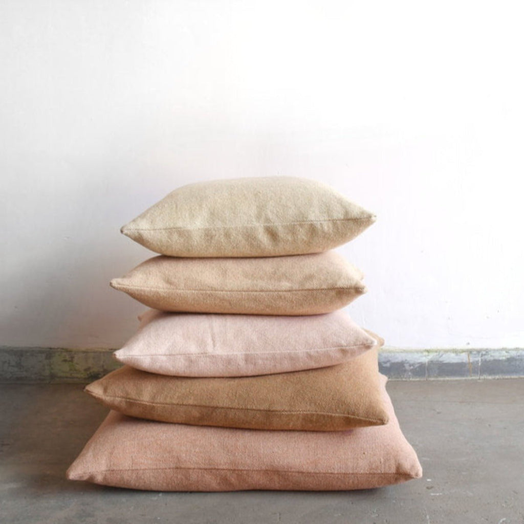 Stonewashed Cotton Cushion Cover - Blush - RhoolCushionStone Washed CottonStonewashed Cotton Cushion Cover - Blush