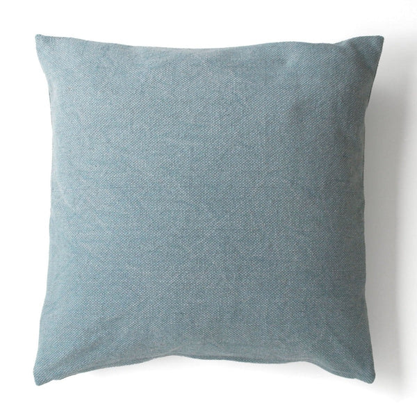 Stonewashed Cotton Cushion Cover - Grey Blue - RhoolCushionStone Washed CottonStonewashed Cotton Cushion Cover - Grey Blue