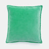 Stonewashed Velvet Cushion Cover - Jade - RhoolCushionStone Washed VelvetStonewashed Velvet Cushion Cover - Jade