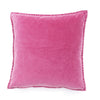 Stonewashed Velvet Cushion Cover - Magenta - RhoolCushionStone Washed VelvetStonewashed Velvet Cushion Cover - Magenta