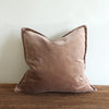 Stonewashed Velvet Cushion Cover - Taupe - RhoolCushionStone Washed VelvetStone Washed Velvet Cushion Stonewashed Velvet Cushion Cover - Taupe